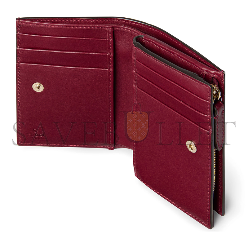 GUCCI GG EMBLEM SMALL WALLET 847208 (11*8.5*3cm) GUCCI GG EMBLEM SMALL WALLET 847208 (11*8.5*3cm)